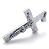 Jesus Titanium Cross Pendant 20752