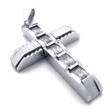 Cross Diamond Titanium Pendant 20750