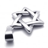 Lucky Hexagram Titanium Pendant 20966