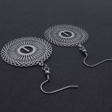 Hollow Titanium Earrings 20241