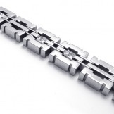 8.1 inch Diamond Titanium Bracelet 20303