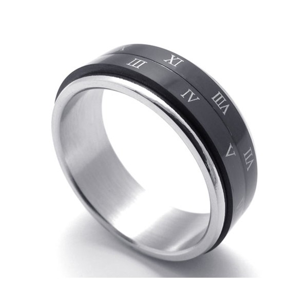 Black Titanium Ring 20225 - Titanium Jewelry Shop