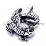 Eagle Titanium Pendant