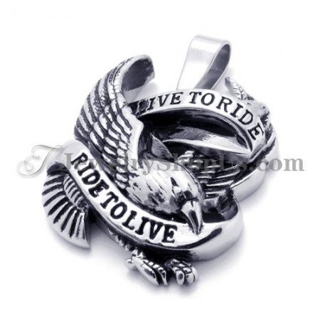 Eagle Titanium Pendant