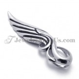 Titanium Wing Shape Titanium Pendant