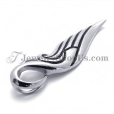 Titanium Wing Shape Titanium Pendant