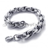 Fashion Silver Titanium Bracelet