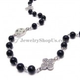 Gorgeous Alloy Necklace with Rhinestones and Synthetic Crystals