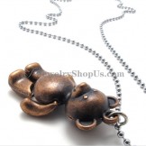 Fashion Bear Alloy Pendant