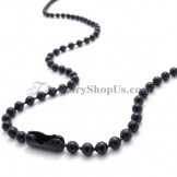 Fashion Black Alloy Lovers Bullet Pendants