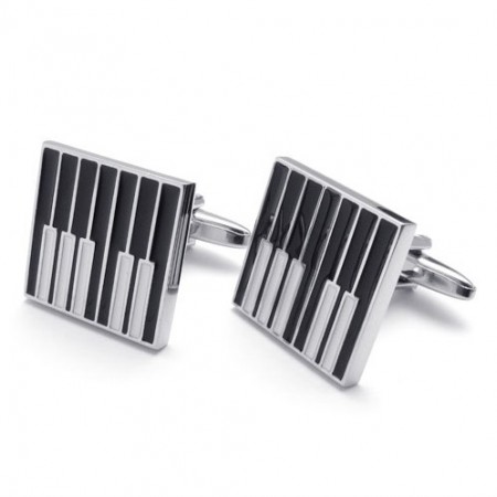 Professional Design Color Brilliancy Superior Quality Titanium Cufflinks 