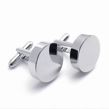 Skillful Manufacture Color Brilliancy Excellent Quality Titanium Cufflinks 