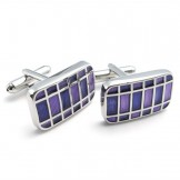 Latest Technology Beautiful in Colors High Quality Titanium Cufflinks - Free Shipping