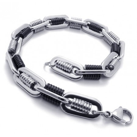 Skillful Manufacture Color Brilliancy Durable in Use Titanium Bracelet