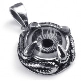 Finely Processed Delicate Colors Superior Quality Titanium Pendant