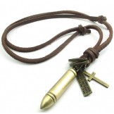 Skillful Manufacture Delicate Colors Reliable Quality Titanium Leather Pendant