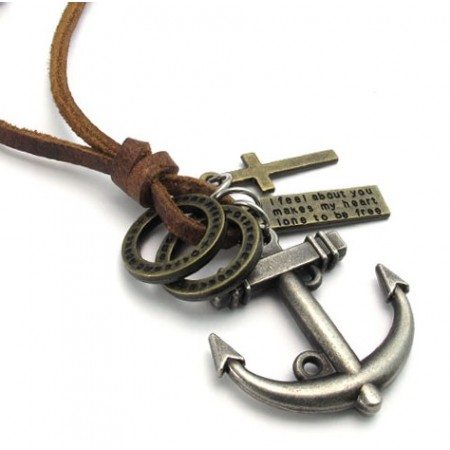 For Your Selection Delicate Colors The Queen of Quality Alloy Leather Pendant