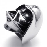 Attractive Design Color Brilliancy High Quality Titanium Ring