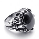 Luxuriant in Design Delicate Colors Excellent Quality Titanium Ring