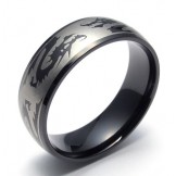 Fashionable Patterns Delicate Colors Excellent Quality Titanium Ring