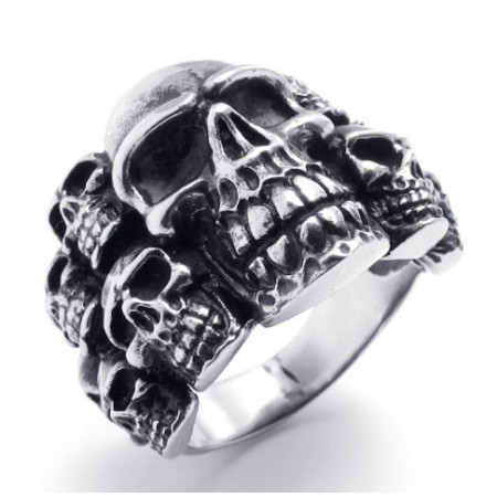 Modern Design Color Brilliancy Excellent Quality Titanium Ring