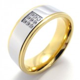 Skillful Manufacture Beautiful in Colors Excellent Quality Titanium Ring