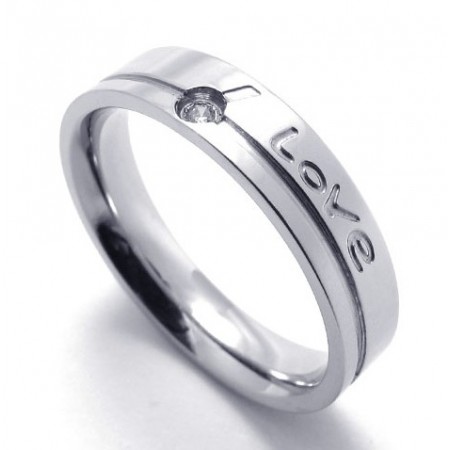 Deft Design Color Brilliancy Excellent Quality Titanium Ring