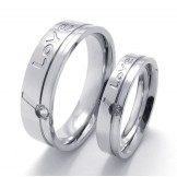 Deft Design Color Brilliancy Excellent Quality Titanium Ring