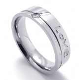 Various Styles Color Brilliancy Selling Well all over the World Titanium Ring