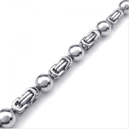 Deft Design Delicate Colors Stable Quality Titanium Bracelet