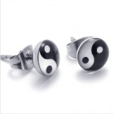 Finely Processed Delicate Colors High Quality Titanium Earrings