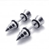 Skillful Manufacture Color Brilliancy Excellent Quality Titanium Earrings 