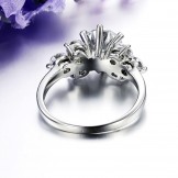 High Quality Titanium Ring With Rhinestone