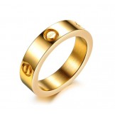 The Queen of Quality Screw Titanium Ring 