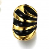 Selling Well all over the World Exaggerate Titanium Ring