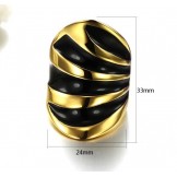 Selling Well all over the World Exaggerate Titanium Ring