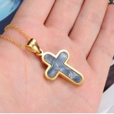 Easy to Use Female Cross Titanium Necklace 