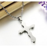 Easy to Use Cross Titanium Necklace 