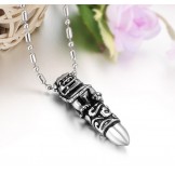 The King of Quantity Male Kirin Titanium Necklace 