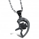 The Queen of Quality Sweetheart Titanium Necklace For Lovers 