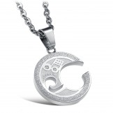 High Quality Titanium Necklace For Lovers 