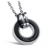 Stable Quality Titanium Necklace For Lovers 