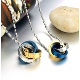 Complete in Specifications Titanium Necklace For Lovers 