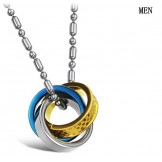 Complete in Specifications Titanium Necklace For Lovers 