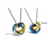 Complete in Specifications Titanium Necklace For Lovers 