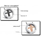 Stable Quality Cross Titanium Necklace For Lovers 