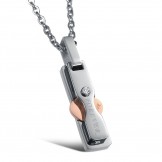 Selling Well all over the World Titanium Necklace For Lovers 