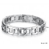 Wide Varieties Antifatigue Titanium Bracelet For Lovers 