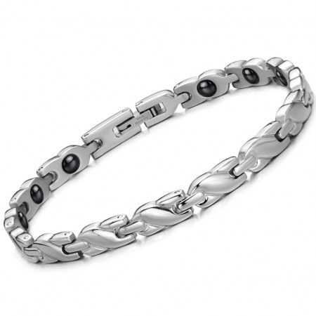 Easy to Use Female Health Titanium Lodestone Bracelet 