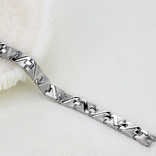 Easy to Use Antifatigue Titanium Lodestone Bracelet - Titanium Jewelry Shop
